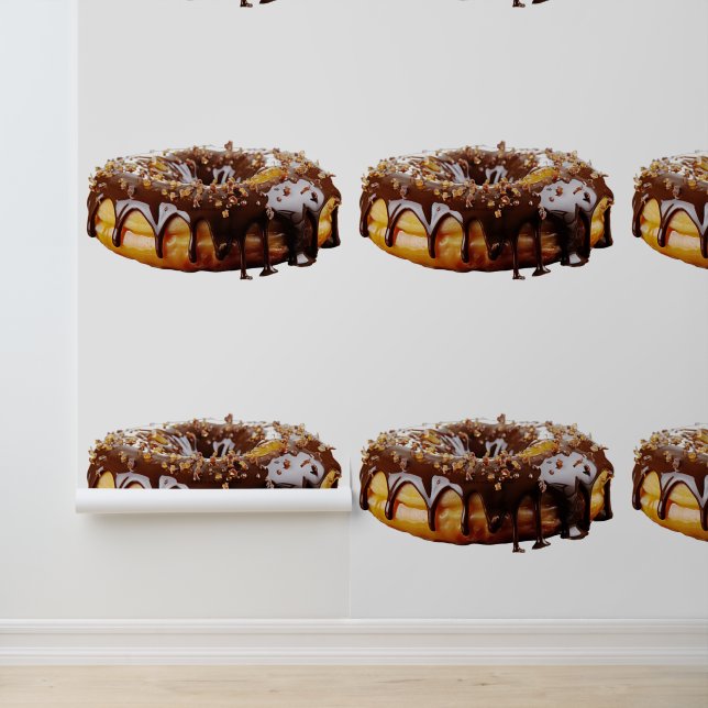 SlipperyJoe's decadent donut covered thick glossy  Tapete (Anwendung)