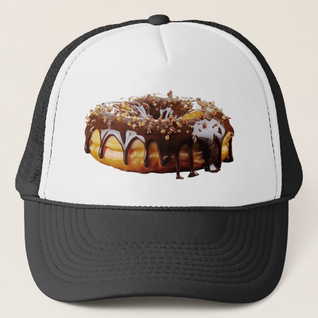 SlipperyJoe's decadent donut covered thick glossy  Truckerkappe (Vorderseite)