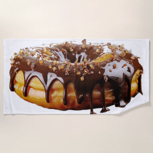 SlipperyJoe's dekadente Donut mit dicker glänzende Strandtuch