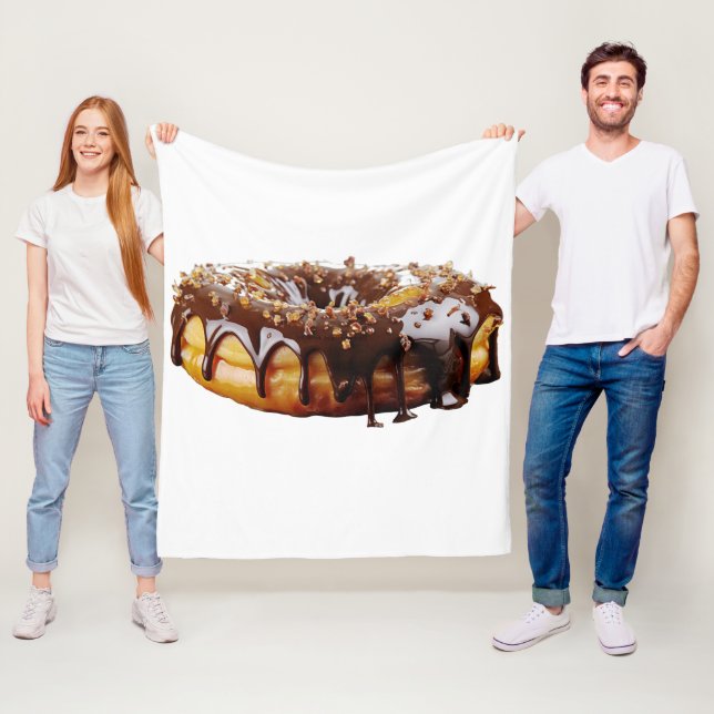 SlipperyJoe's dekadenter Donut, bedeckt mit dicker Fleecedecke (Beispiel)