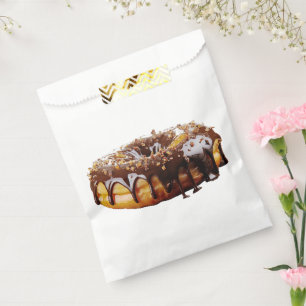 SlipperyJoe's dekadenter Donut, bedeckt mit dicker Geschenktütchen