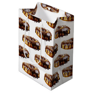 SlipperyJoe's dekadenter Donut, bedeckt mit dicker Mittlere Geschenktüte