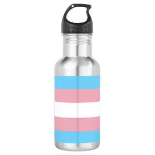 SlipperyJoe's Diversity-Markierung für Transgender Edelstahlflasche