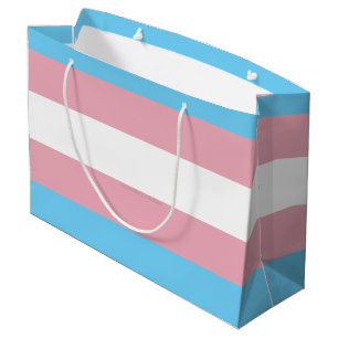 SlipperyJoe's Diversity-Markierung für Transgender Große Geschenktüte