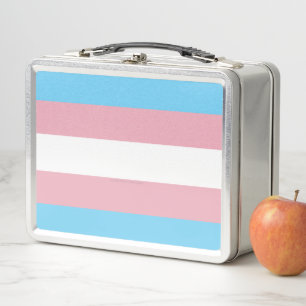 SlipperyJoe's Diversity-Markierung für Transgender Metall Brotdose