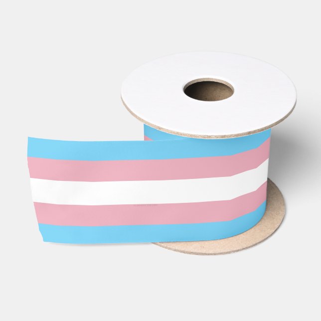 SlipperyJoe's Diversity-Markierung für Transgender Satinband (Spule)