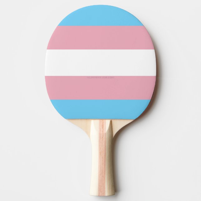 SlipperyJoe's Diversity-Markierung für Transgender Tischtennis Schläger (Vorderseite)