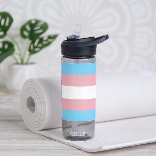 SlipperyJoe's Diversity-Markierung für Transgender Trinkflasche