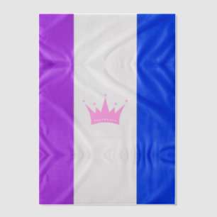 SlipperyJoe's Drag-Culture-Stolzflagge lila Geist