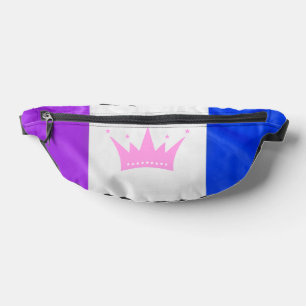 SlipperyJoe's Drag-Culture-Stolzflagge lila Geist Bauchtasche