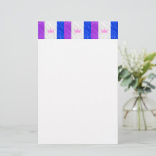 SlipperyJoe's Drag-Culture-Stolzflagge lila Geist Briefpapier