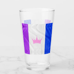 SlipperyJoe's Drag-Culture-Stolzflagge lila Geist Glas