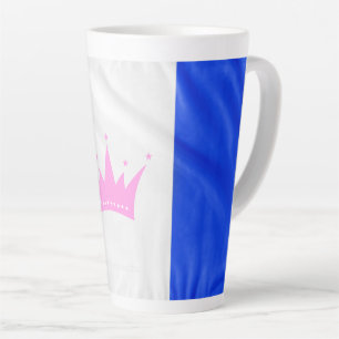 SlipperyJoe's Drag-Culture-Stolzflagge lila Geist Milchtasse