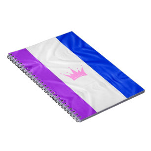 SlipperyJoe's Drag-Culture-Stolzflagge lila Geist Notizblock