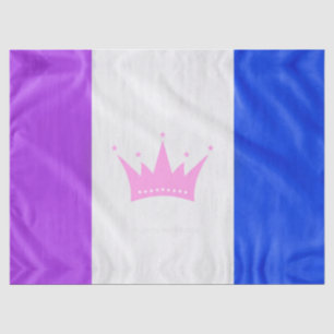 SlipperyJoe's Drag-Culture-Stolzflagge lila Geist Seidenpapier