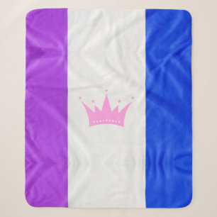 SlipperyJoe's Drag-Culture-Stolzflagge lila Geist Sherpadecke