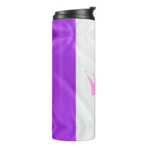 SlipperyJoe's Drag-Culture-Stolzflagge lila Geist Thermosbecher