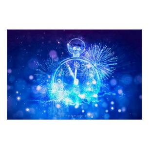 SlipperyJoe's elektrischer Nervenkitzel Silvester- Poster