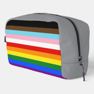 SlipperyJoe's Eleven Stripe Pride Flag verbindet P Waschbeutel