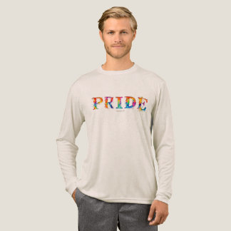 SlipperyJoe's farbenfrohe kreative Pride-themed Te Tri-Blend Shirt