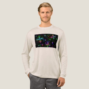 SlipperyJoe's festliche lebendige Weihnachtsatmosp Tri-Blend Shirt