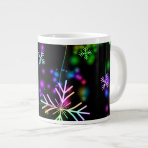 SlipperyJoe's festliche lebhafte Weihnachtsatmosph Jumbo-Tasse