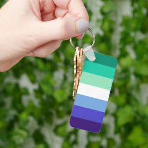 SlipperyJoe's Flag für Gay Men, die alle einschlie Schlüsselanhänger