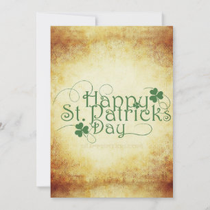 SlipperyJoe's Frohes St. Patrick's Day Feiertag Ir Feiertagskarte