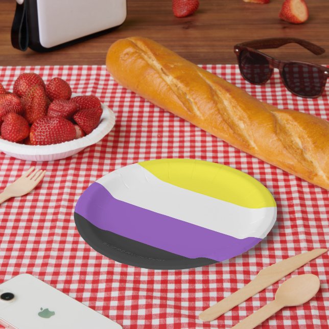 SlipperyJoe's Gay-Geschenke aus dem nichtbinären P Pappteller (Picknick)