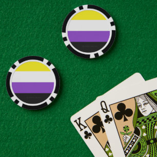 SlipperyJoe's Gay-Geschenke aus dem nichtbinären P Pokerchips
