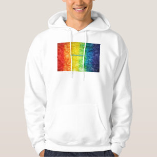 SlipperyJoe's Gay Pride Fahne Regenbogenfarben Kra Hoodie