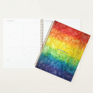 SlipperyJoe's Gay Pride Fahne Regenbogenfarben Kra Planer