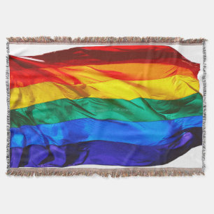 SlipperyJoe's Gay Pride-Fahne schwänzen Stolzfarbe Decke