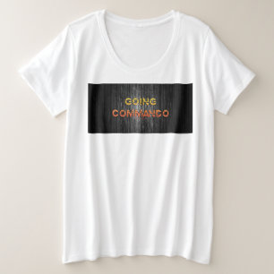 SlipperyJoe's geht auf Kommando-Dive-Bar-Energie-G Große Größe T-Shirt