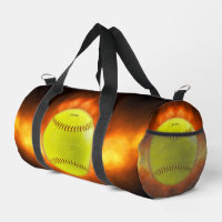 SlipperyJoe's gelbe Softball-Feuerball-Flammenrasp