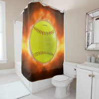 SlipperyJoe's gelbe Softball-Feuerball-Flammenrasp