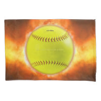 SlipperyJoe's gelbe Softball-Feuerball-Flammenrasp