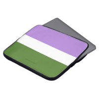 SlipperyJoe's Genderqueer Pride Flag Farben Non-bi