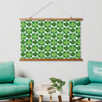 SlipperyJoe's grüne vierblättrige Klee Saint Patri