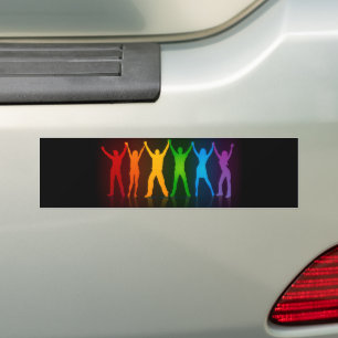 SlipperyJoe's Gruppenmitglieder, die Hände bilden Autoaufkleber