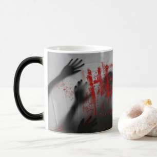SlipperyJoe's gruseliges Horror-Themen-Visual-Dick Verwandlungstasse