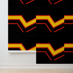 SlipperyJoe's Gummi-Stolzflagge Pfeile Chevron sti Tapete