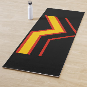 SlipperyJoe's Gummi-Stolzflagge Pfeile Chevron sti Yogamatte