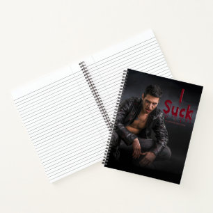 SlipperyJoe's Halloween blasse vampirische Figur Z Notizbuch