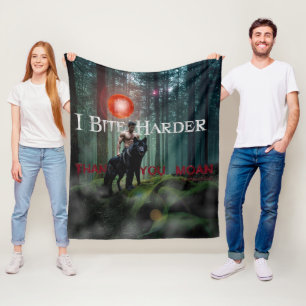 SlipperyJoe's Halloween-Hemdloser muskulöser Mann Fleecedecke