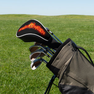 SlipperyJoe's Halloween massive feuersprühende Sch Golf Headcover