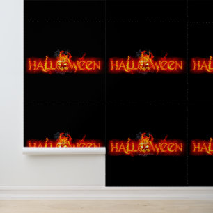 SlipperyJoe's Halloween massive feuersprühende Sch Tapete
