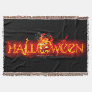 SlipperyJoe's Halloween massive feurige Beschriftu Decke
