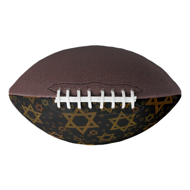 SlipperyJoe's Hanukkah-themed Star David artistic  Football (Vorderseite)