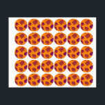 SlipperyJoe's Happy Hanukkah Jüdische Hebräische G Etiketten<br><div class="desc">SlipperyJoe's Happy Hanukkah Jüdische hebräische Gelee gefüllt Doughnut Darstellung Chanukah Geschenke Dekorationen Judaismus Religion kleine asterisk-ähnliche Symbole künstlerisch lila orange ovale Formen spielerisch Anordnung künstlerische abstrakte Muster hellen Hintergrund</div>
